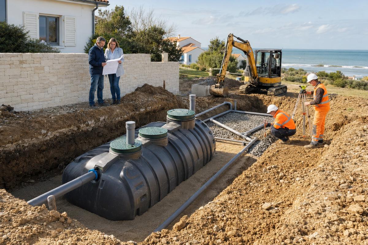 Installation sur mesure de l'assainissement individuel